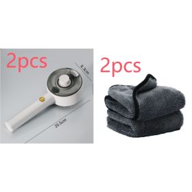 Towel Microfiber Car Beauty Car Towel Not Easy To Shed Hair Thickened Absorbent Seamless Car Cleaning Cloth (Option: Set1-40X40CM)